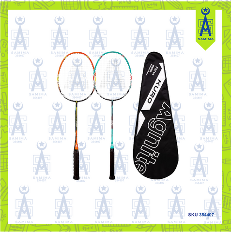 DELI F2105 KURO BADMINTON RACKET 2'S / BAG