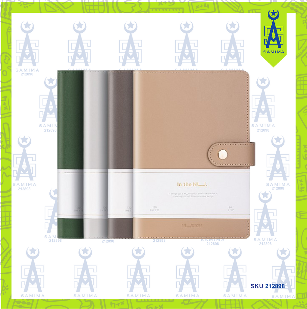 NUSIGN NS299 LEATHER COVER NOTE BOOK A5 – Samima