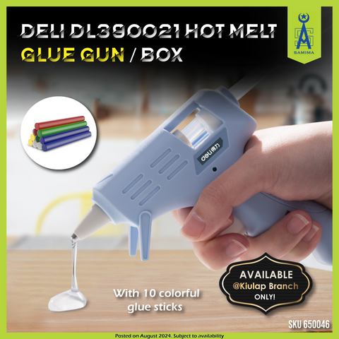 DELI DL390021 HOT MELT GLUE GUN / BOX