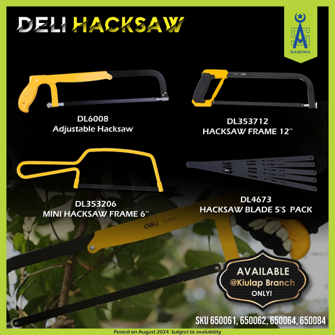 DELI DL353712 HACKSAW FRAME 12''