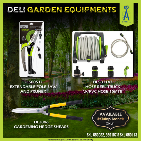 DELI DL2806 GARDENING HEDGE SHEARS