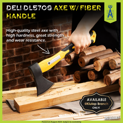 DELI DL5709 AXE W / FIBER HANDLE