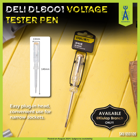 DELI DL8001 VOLTAGE TESTER PEN