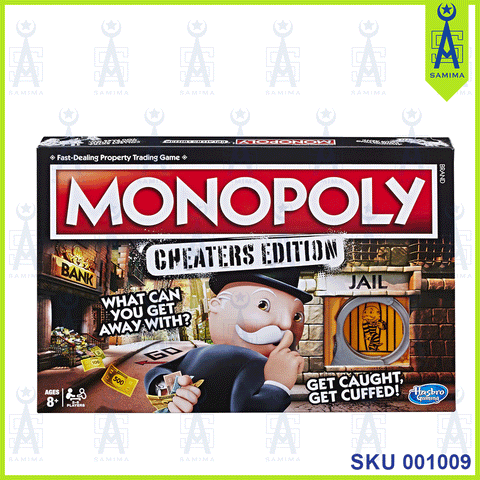 HB MONOPOLY CHEATERS EDITION JAIL