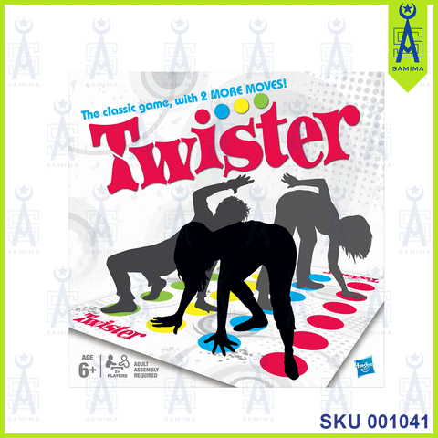 HB TWISTER THE CLASSIC GAME, WITH 2 MORE MOVES