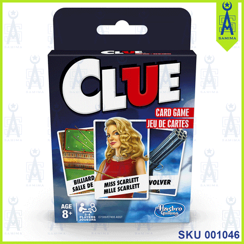 HB CLUE CARD GAME
