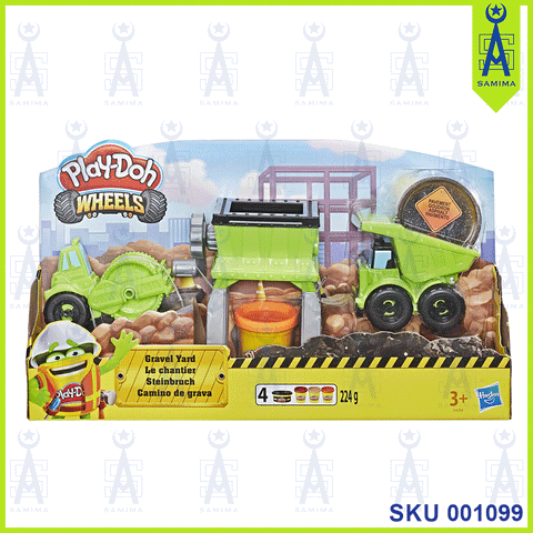 Play doh top wheels construction