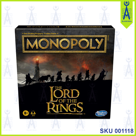 HB F1663 MONOPOLY THE LORD OF THE RINGS
