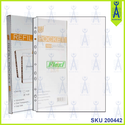 FLEXI REFILL POCKET FILE A4 – Samima