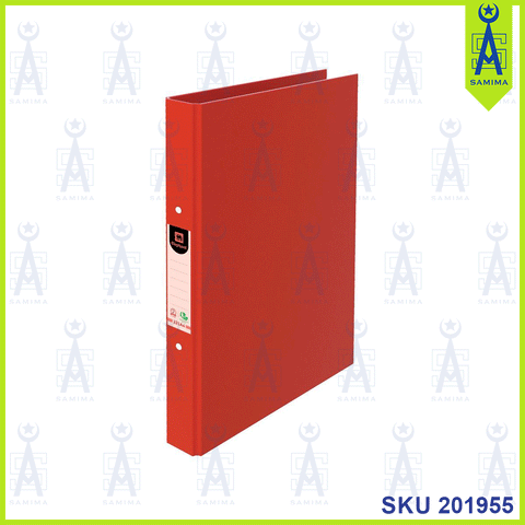 ELEPHANT 221A4 SPECTRUM  2 RING FILE RED