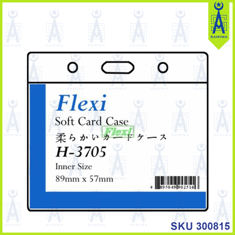 FLEXI SOFT CARD CASE 94MM X 60MM H-3705