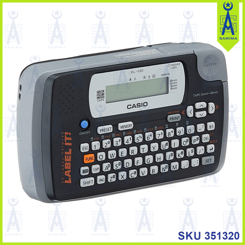 CASIO EZ LABEL PRINTER KL 120 W Samima