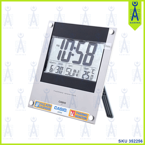 Casio digital led wall clock hot sale