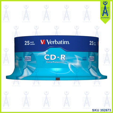 VERBATIM  CD-R 700 MB 52X 80 MIN 25 PCS / PKT