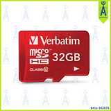 VERBATIM TABLET MICRO SDHC CARD 32 GB W/ ADAPTER