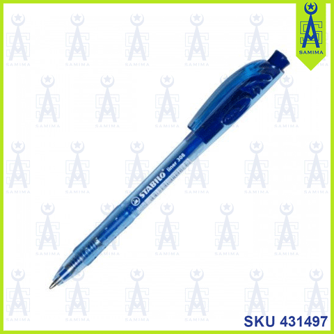 STABILO LINER 308 BLUE PEN MEDIUM 308M/41-G