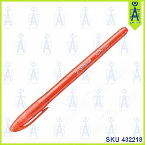 STABILO PERFORMER BALL PEN RED