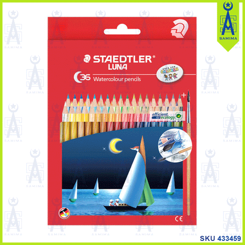 STAEDTLER LUNA WATERCOLOUR PENCILS 36'S 2017