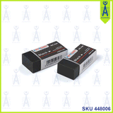 KEYROAD BLACK ERASER 39.5x17.5x11.5MM KR971493 3'S