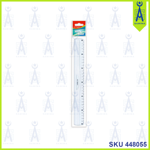 KEYROAD 30CM PLASTIC RULER KR971050