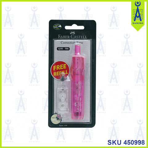 FABER CASTELL 169452R CORRECTION TAPE + REFILL