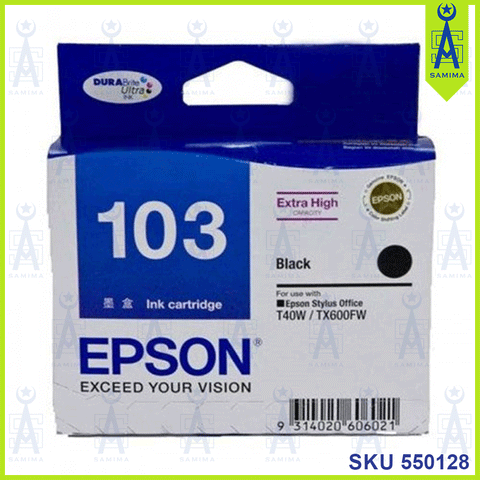 EPSON 103 BLACK INK CARTRIDGE