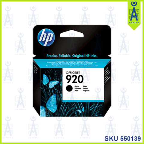 HP 920 BLACK INK CARTRIDGE