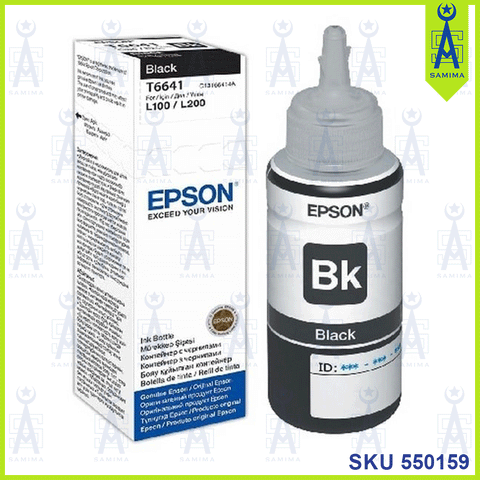 EPSON INK BOTTLE BLACK T6641-B