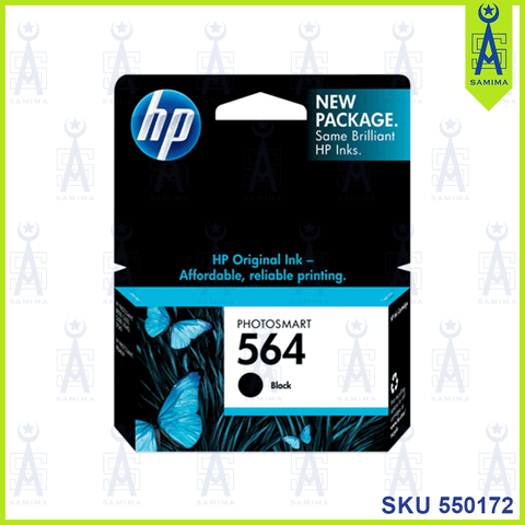 HP 564 BLACK INK CARTRIDGE