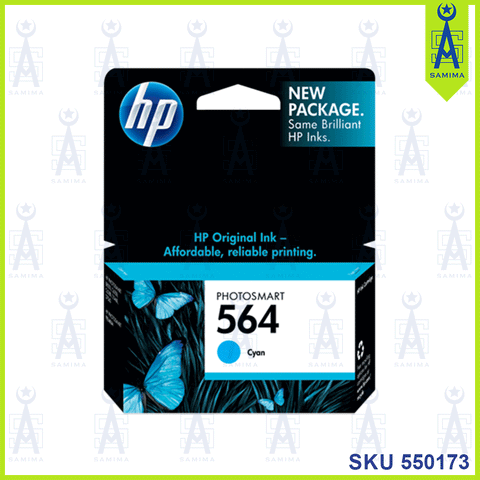 HP 564 CYAN  INK CARTRIDGE