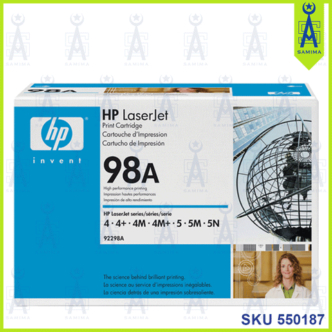 HP 98A LASERJET PRINT CARTRIDGE-92298A
