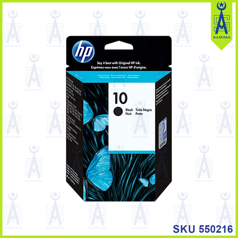 HP 10 INK CARTRIDGE BLACK