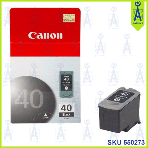 CANON INK CARTRIDGE PIXMA BLACK PG40