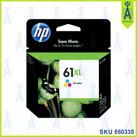 HP 61XL COLOUR INK CARTRIDGE