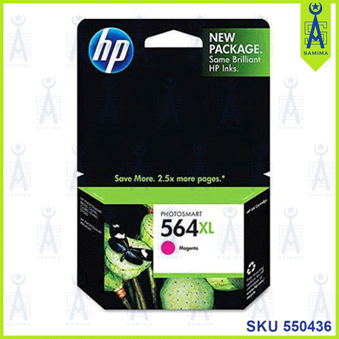 HP 564XL INK CARTRIDGE MAGENTA 750 PAGES