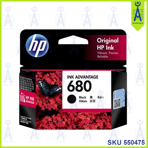 HP 680 INK CARTRIDGE BLACK