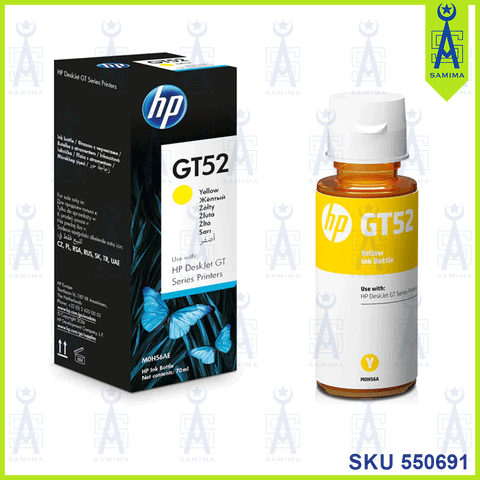 HP GT52 INK CARTRIDGE YELLOW MOH56A