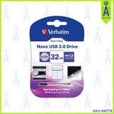 VERBATIM NANO USB 3.0 32GB  PENDRIVE 64780