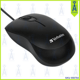 VERBATIM WIRED OPTICAL MOUSE 140CM 65996