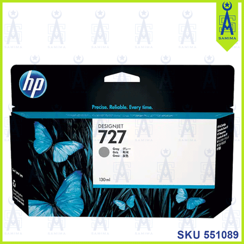 HP 727 INK CARTRIDGE GRAY B3P24A 130ML