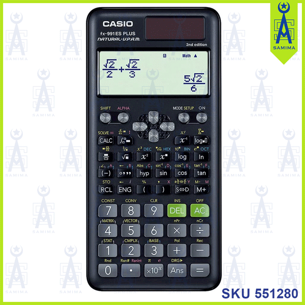 CASIO FX 991ES PLUS SCIENTIFIC CALCULATOR 2 ND EDI Samima