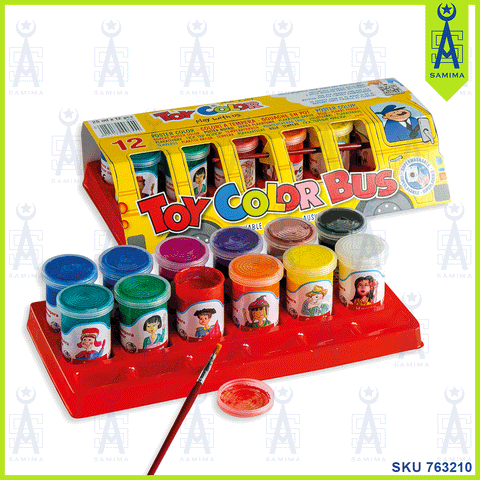 TOY COLOR SUPERWASHABLE POSTER COLOR 25ML 12'S