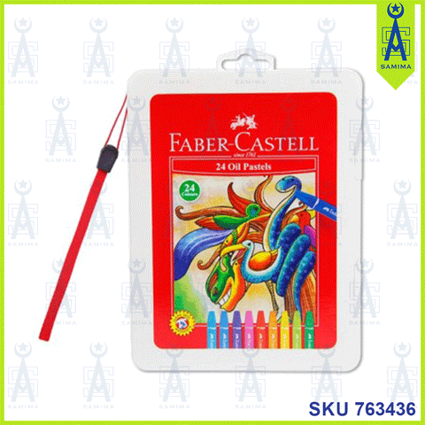 FABER CASTELL 120089A OIL PASTELS 24 'S