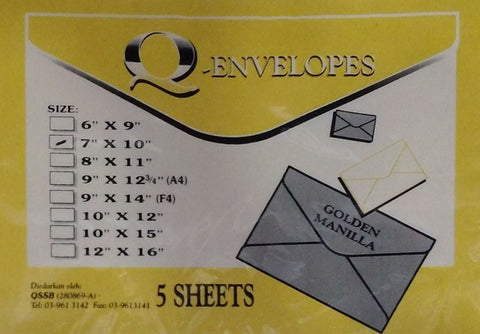 Quality Envelopes 7 x 10
