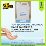 70% Isopropyl Alcohol Hand Sanitizer & Surface Disinfectant