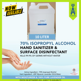 70% Isopropyl Alcohol Hand Sanitizer & Surface Disinfectant
