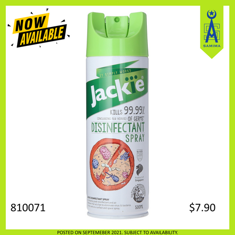 Jackie Disinfectant Spray