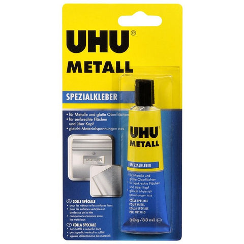 UHU METAL GLUE 30G  BL.