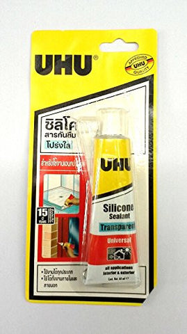 UHU SILICONE SEALANT TRANSPARENT 60 ML 21903