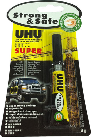 UHU SUPER STRONG & SAFE 3G 37630